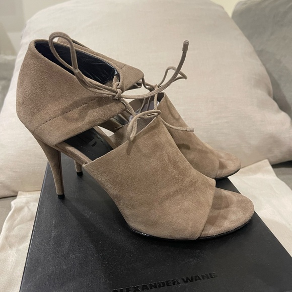 Alexander Wang Suede Sandal Heel - Picture 6 of 6
